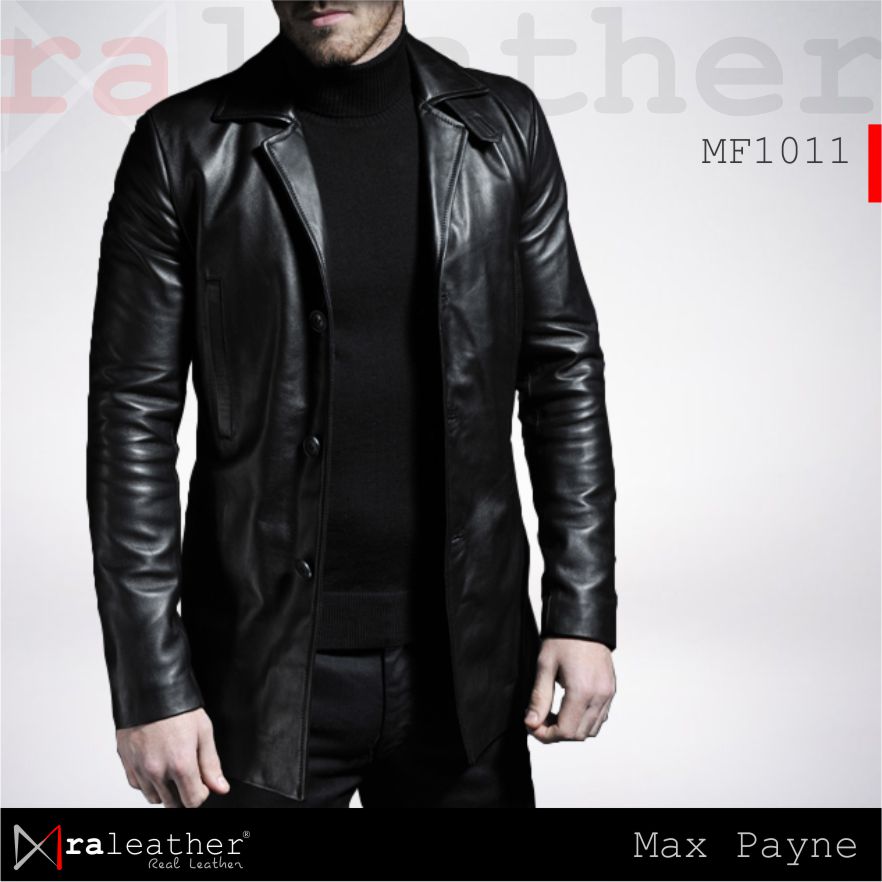 Jaket Kulit Max Payne