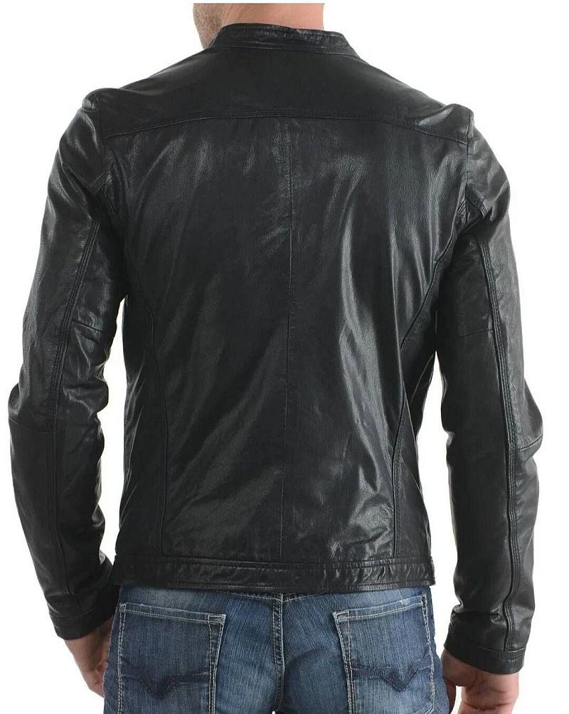 Jaket Kulit Pria MC 009 – Elegan, Simpel, Berkelas Jaket Kulit Pria MC 009 – Elegan, Simpel, Berkelas