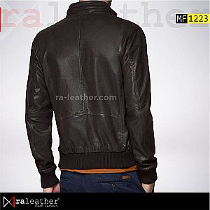 Jaket Kulit Bomber MF1223