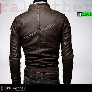 Jaket Kulit Slim Fit SF1501