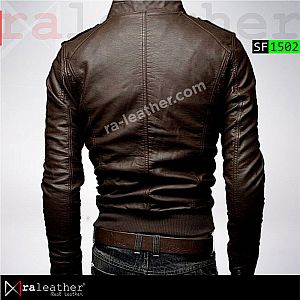 Jaket Kulit Slim Fit SF1502