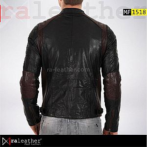 Jaket Kulit Biker MF1518