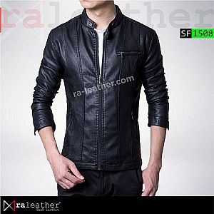 Jaket Kulit Slim Fit SF1508