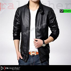 Jaket Kulit Slim Fit SF1509