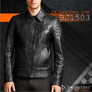 Jaket Kulit Biker BJ1503