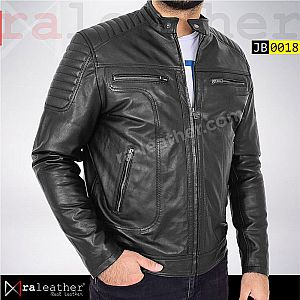 Jaket Kulit Biker JB0018