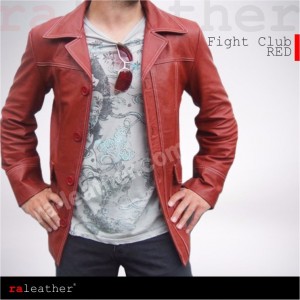 Jaket Kulit Fight Club [red]