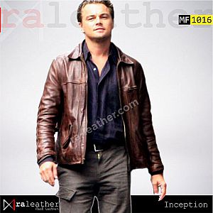 Jaket Kulit Inception - Leonardo DiCaprio.