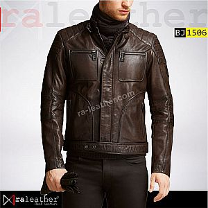 Jaket Kulit Biker BJ1506