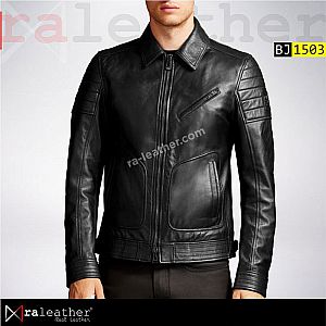 Jaket Kulit Biker BJ1503