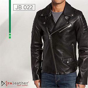 Jaket Kulit Biker JB022