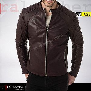 Jaket Kulit Biker JB026