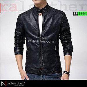 Jaket Kulit Slim Fit SF1504