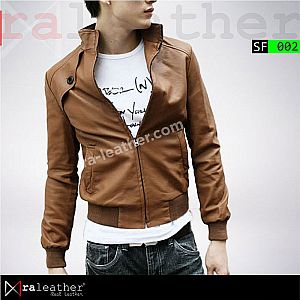 Jaket Kulit Slim Fit SF002