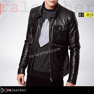 Jaket Kulit Bomber BJ019