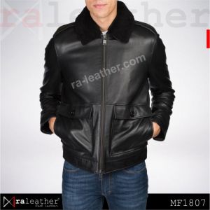 Jaket Kulit MF1807 Bomber