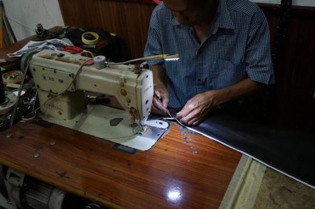 Proses Pengerjaan Jaket Kulit RA