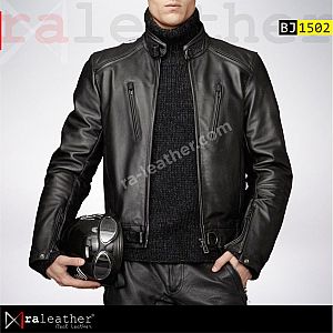 Jaket Kulit Biker BJ1502