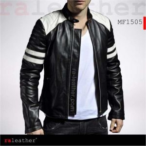 Jaket Kulit MF1505  Fight Club Black