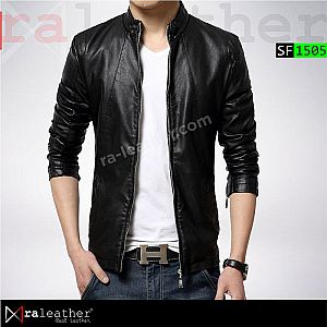 Jaket Kulit Slim Fit SF1505