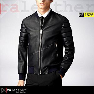 Jaket Kulit MF1820 Bomber