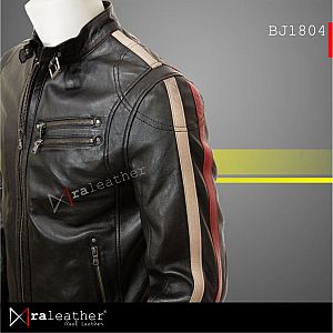 Jaket Kulit Biker BJ1804