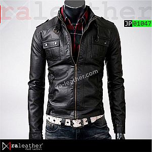 Jaket Kulit Slim Fit