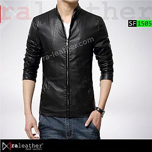 Jaket Kulit Slim Fit SF1505