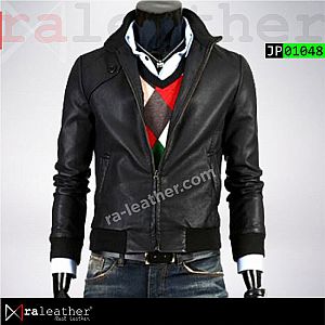 Jaket Kulit Slim Fit