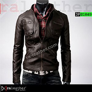 Jaket Kulit Slim Fit