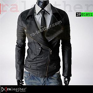 Jaket Kulit Slim Fit