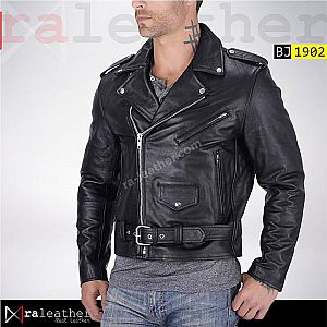 Jaket Kulit Biker BJ1902