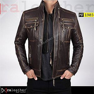 Jaket kulit Pria MF1903