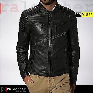 Jaket Kulit Biker JP01053