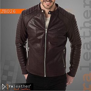 Jaket Kulit Biker JB026