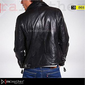 Jaket Kulit Biker JB008