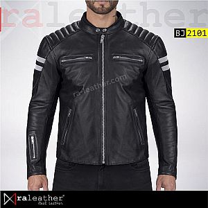 Jaket Kulit Biker BJ2101