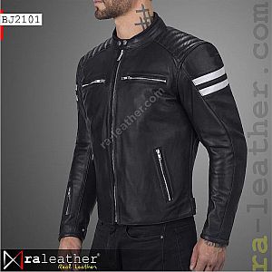 Jaket Kulit Biker BJ2101