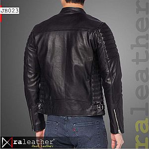 Jaket Kulit Biker JB023