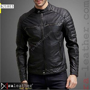 Jaket Kulit Biker BJ1803