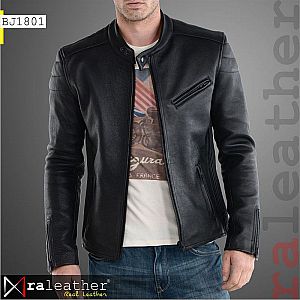 Jaket Kulit Biker BJ1801