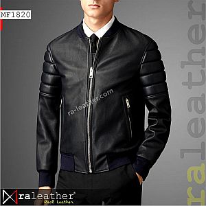 Jaket Kulit MF1820 Bomber