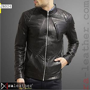 Jaket Kulit Biker JB024