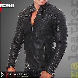 Jaket Kulit Biker JP01056