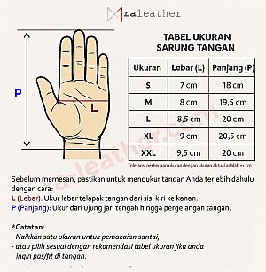Sarung Tangan Kulit Premium Full-Finger Vintage Brown - RALEATHER GB2503