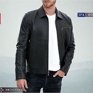 Jaket Kulit Pria JPX09 • Harga Pabrik - RA Leather® Garut