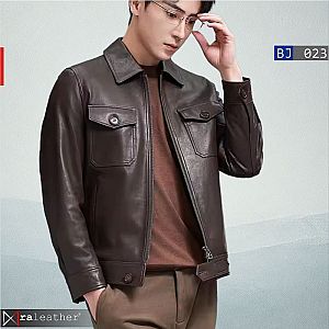 Jaket Kulit Pria BJ023 - raleather® Garut