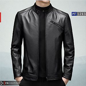 Jaket Kulit Pria MF1213 • Harga Pabrik - RA Leather® Garut