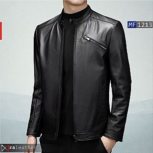 Jaket Kulit Pria MF1213 • Harga Pabrik - RA Leather® Garut