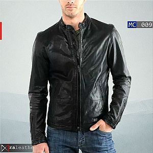 Jaket Kulit Pria MC 009 – Elegan, Simpel, Berkelas